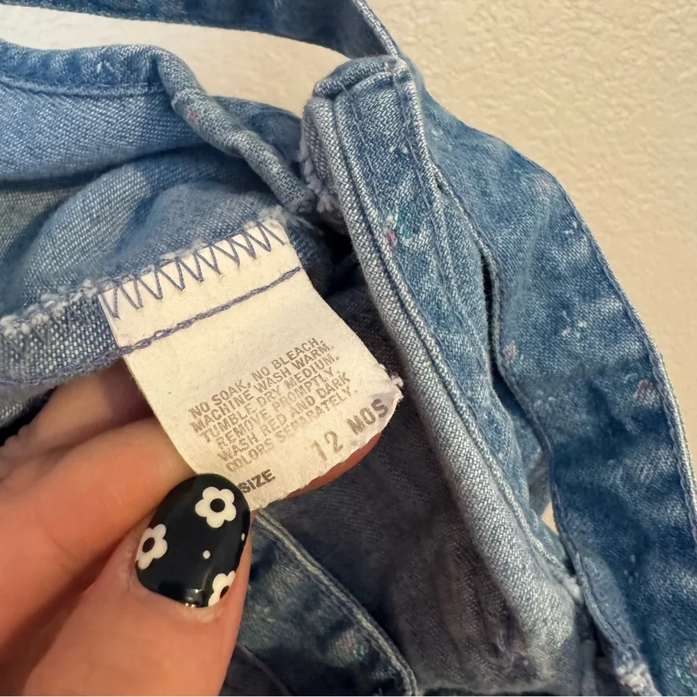 OshKosh B'Gosh‎ Vintage Floral Overalls